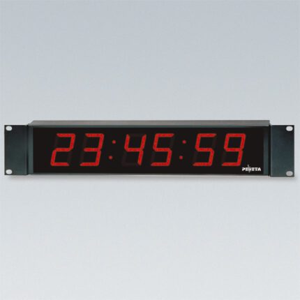 PEWETA 43.542.550 LED-Digitaluhr, Stunde/Minute/Sekunde, Quarzuhr, Netzbetrieb 12 V DC