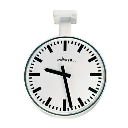 PEWETA 85.752.823 Außenuhr, rund, Gehäuse Ø 902 mm, Zifferblätter mit LED-Hinterleuchtung