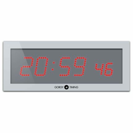 Gorgy Timing LEDI 7.S wetterfeste Außenuhr einseitig Funkuhr DCF77 ND366E/1D